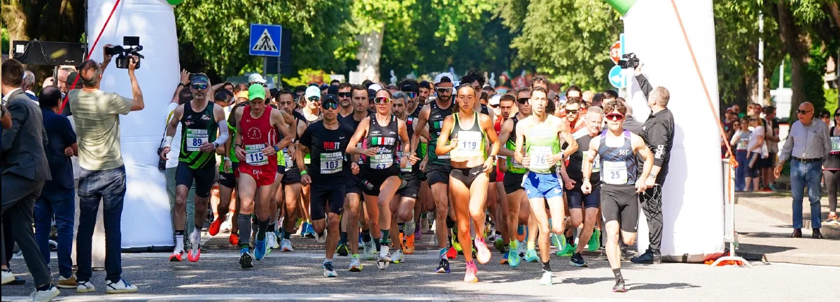 Giordano Riello Run 2026 partenza